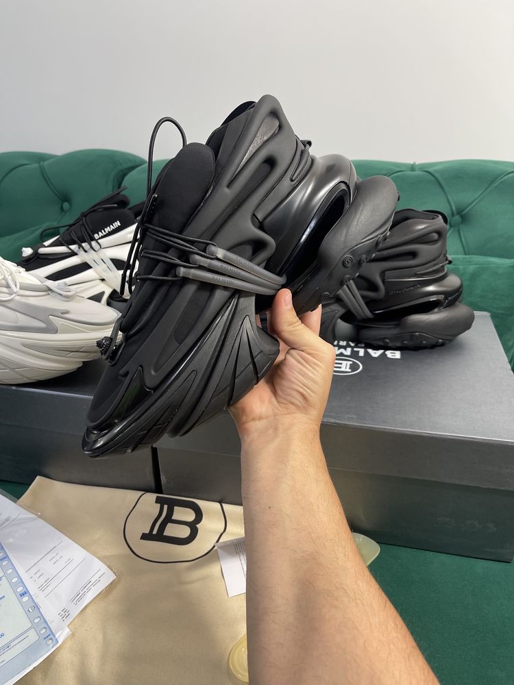 Adidasi Balmain Unicorn piele naturala Premium Full Box