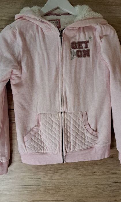 Розов и син зимен суичър BETTER RICH