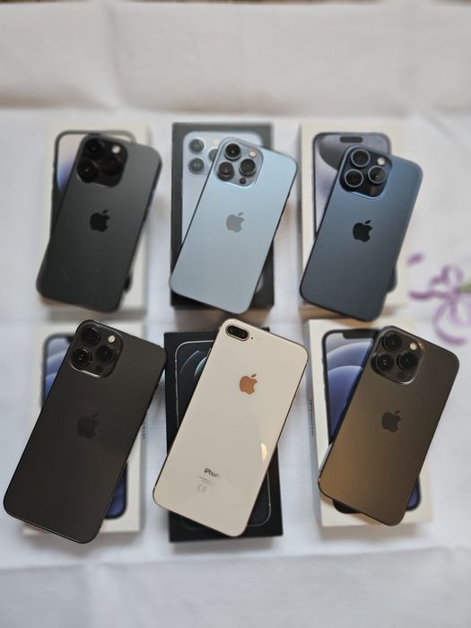 Iphone-15pro/14pro/13pro/13pro-Max/12/SE-impecabile libere retea