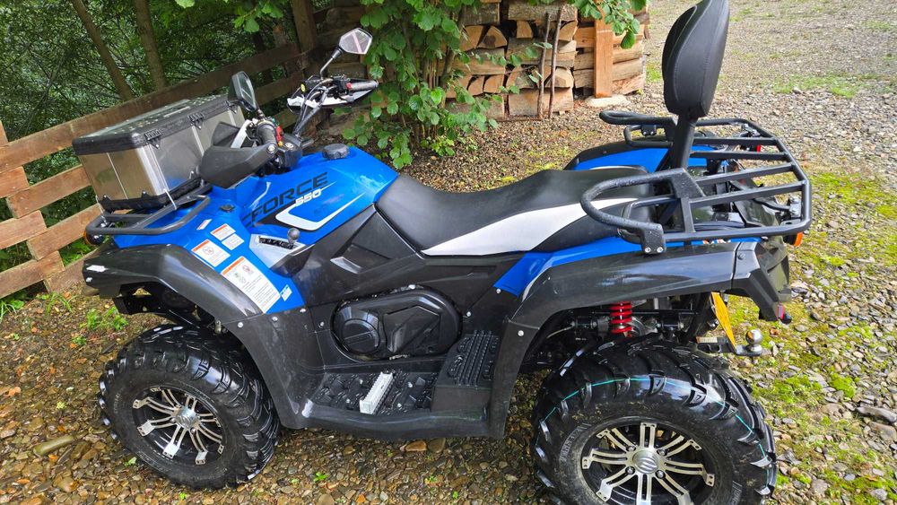 CF MOTO 550 EPS, doar 600 km folosit