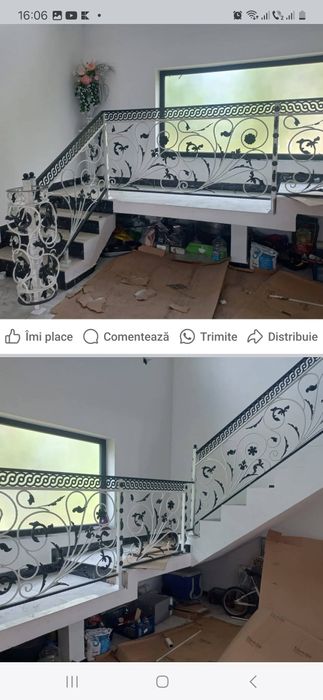 Balustrada/Gard/Scarii interioare și exterioare