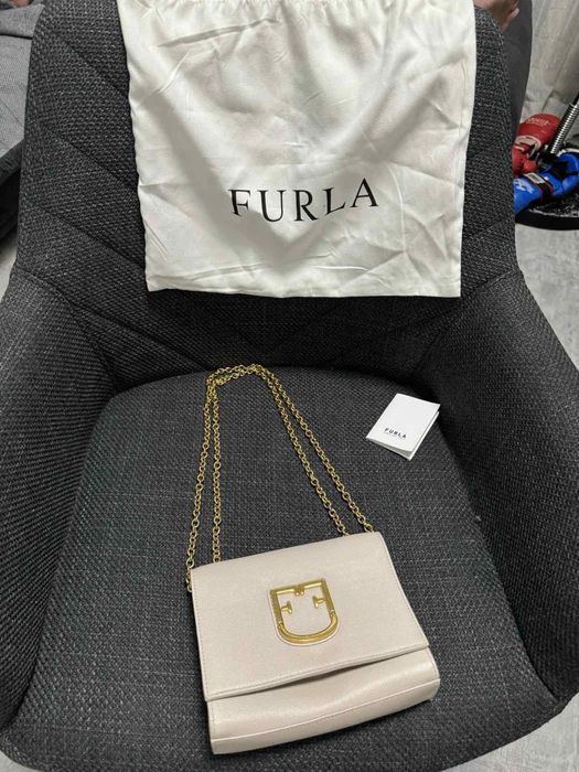 Чанта Furla Естествена кожа
