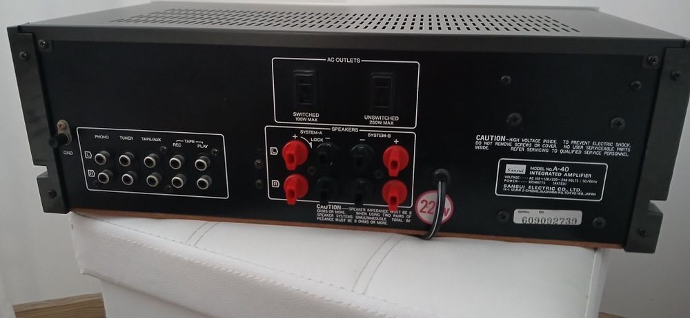 Amplificator sansui A40
