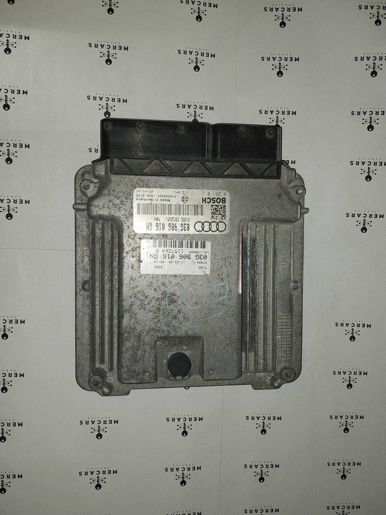 ECU(Calculator motor) Audi A4 B7 2.0BLB 03G 906 016 GN, 0281 012 113;