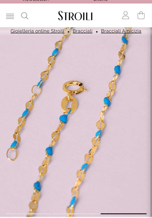 Златна гривна и сребърни обеци