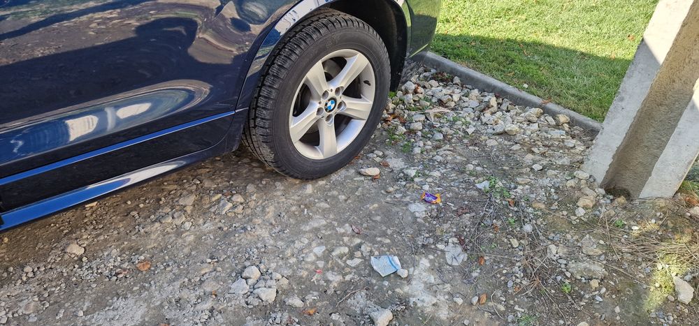 Vand jante cu cauciucuri de iarna bmw x3  245 55 R17