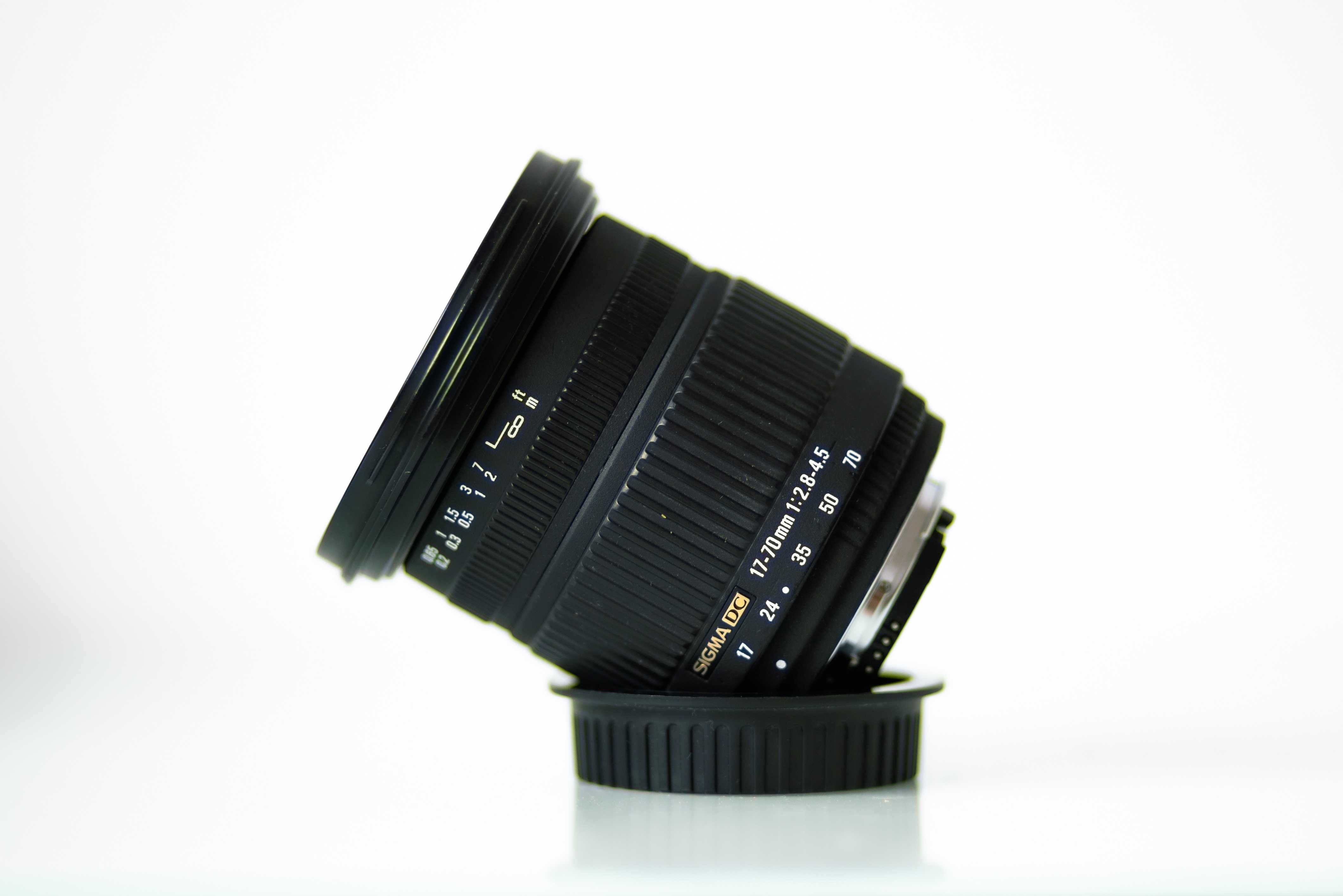 Obiectiv Sigma 17-70mm pentru NIKON f 2.8-4.5 DC Macro