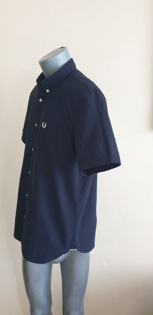 Fred Perry Cotton Slim Fit Mens Size L НОВО! ОРИГИНАЛ! Мъжка Риза!