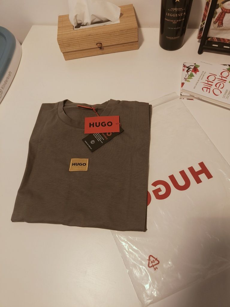 Tricou Hugo Boss Gri L