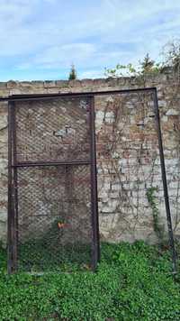 Gard poarta panou metalic