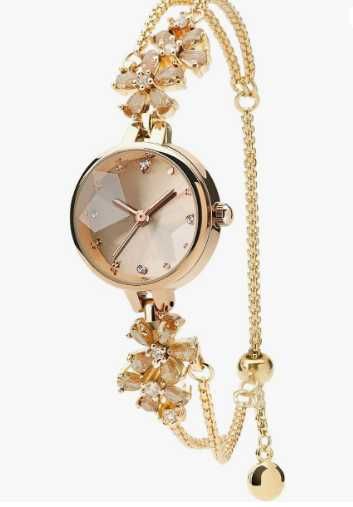 Дамски часовник-гривна Champagne Gold от неръждаема стомана