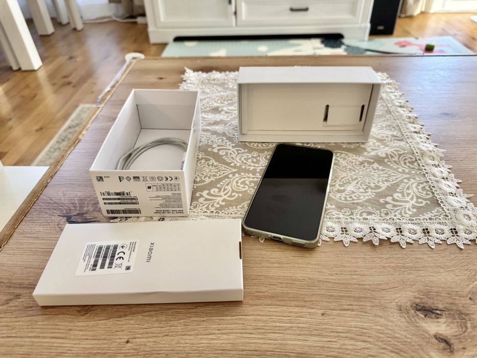 Телефон Xiaomi 12 Lite цвят светло зелен