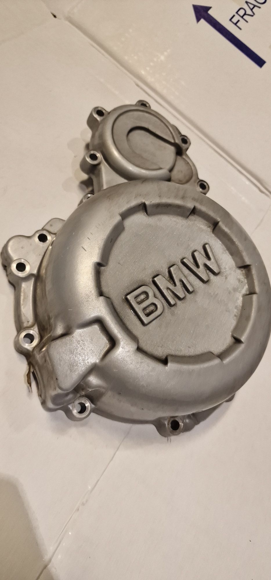 Tobă evacuare stock BMW F800GS K72 si capac stator motor