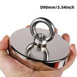 Magnet fishing D90,120,136mm cu forta de 340kg