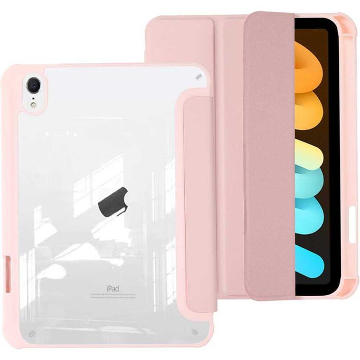 Husa antisoc, flip+Folie ecran APPLE iPad Mini 6 2021/ 7 2024 8.3 inch