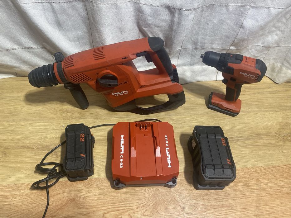 Hilti te 30 nuron + sf 4 bat 12 amp + 8