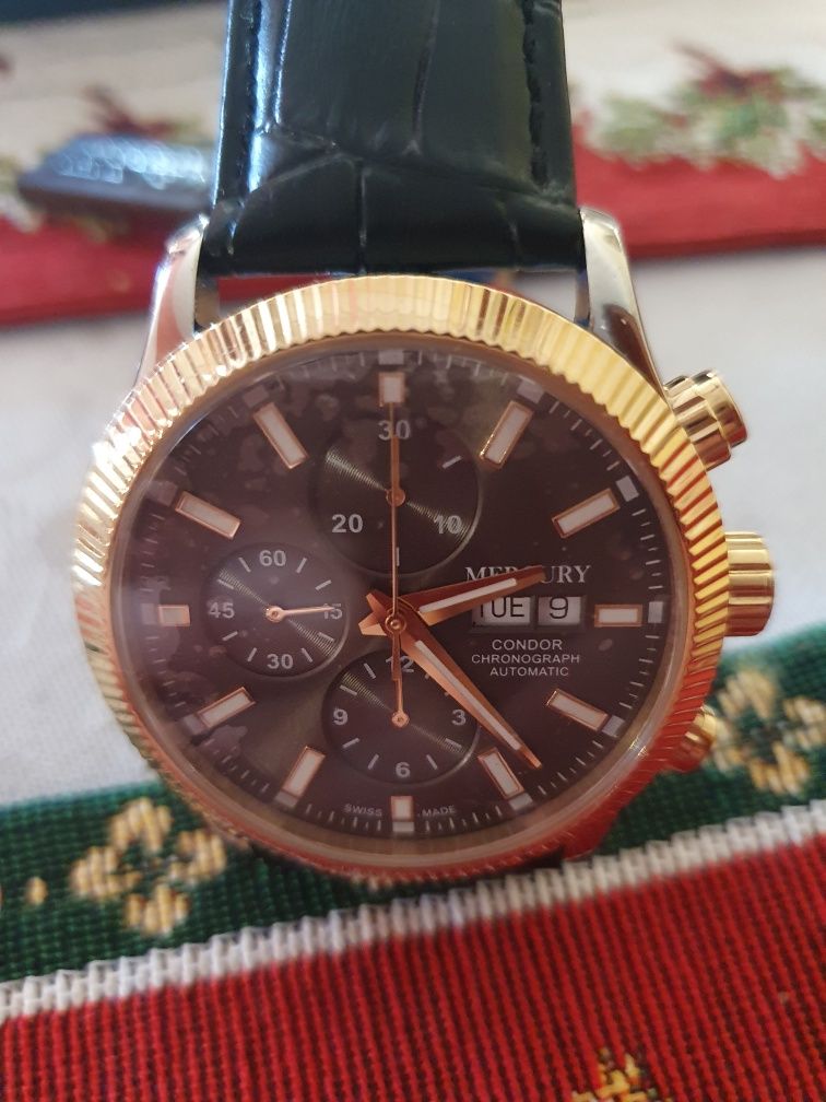 Ceas Mercury Automatic Condor Chronograph Valjoux 7750