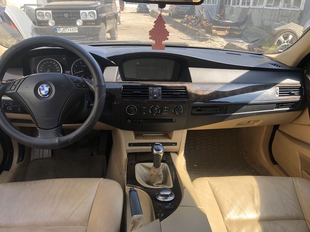 BMW E60 520i 170кс. 2005г. - НА ЧАСТИ