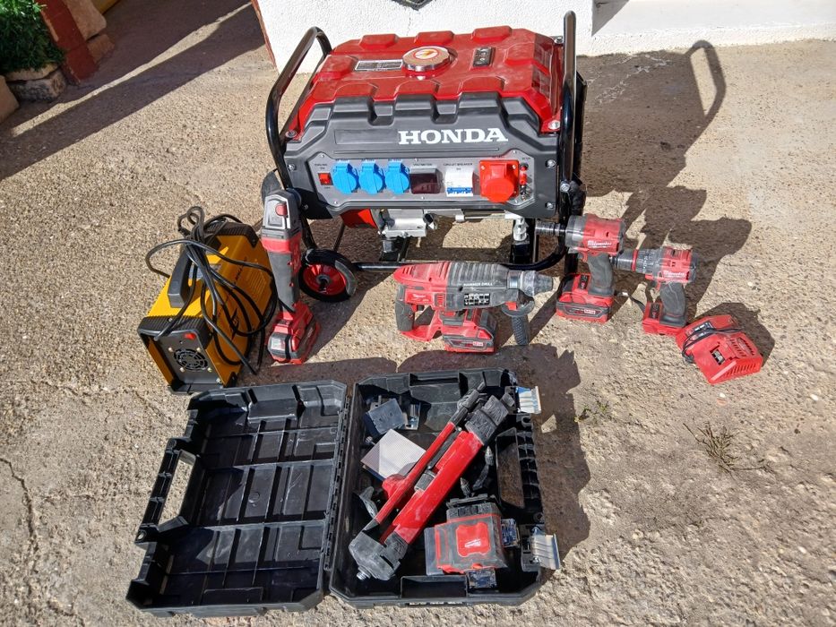 Агрегат Honda, комленкт инструменти Milovakee