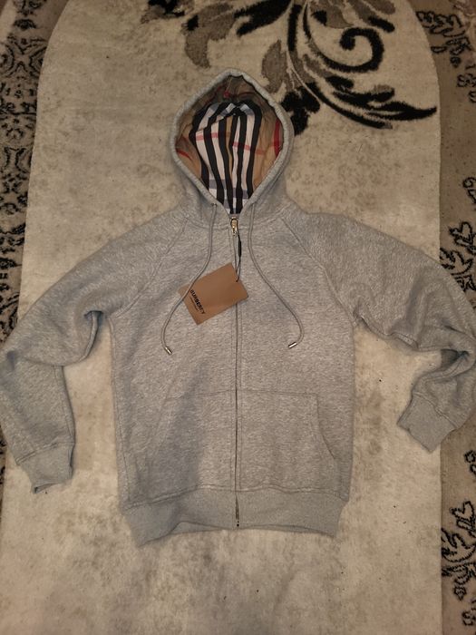 Hoodie Zip Up Burberry