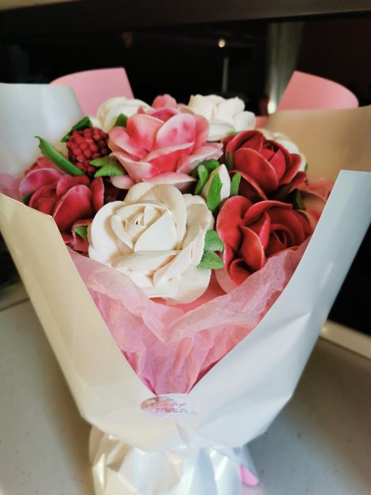 Зефирные букеты.