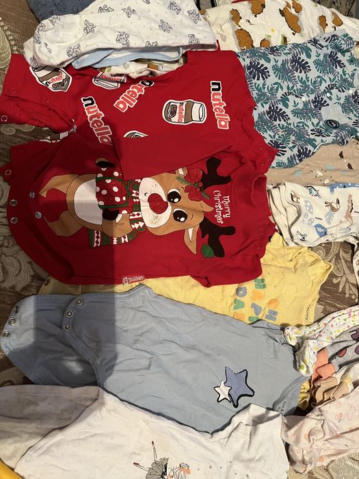 Отдам детские вещи от 0 до 7 мес за мерси