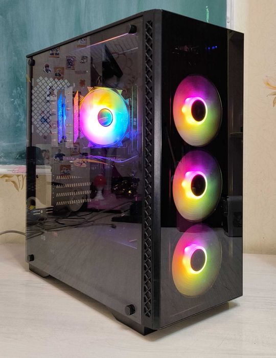 Продам компьютер игровой кейс AMD Ryzen7 GTX 1060 32/512+500Gb