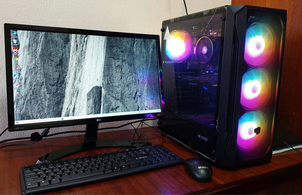 Компьютер игровой GTX1050ti,i5-4570, озу 12gb