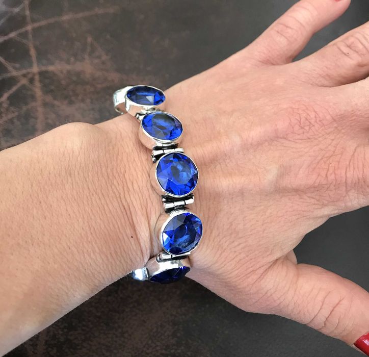 Bratara Argint 925 cu Pietre Semipretioase Tanzanit