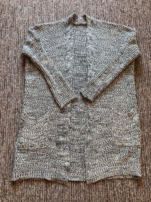 Cardigan/Blazer de dama tricotat si fara inchidere - marimea L