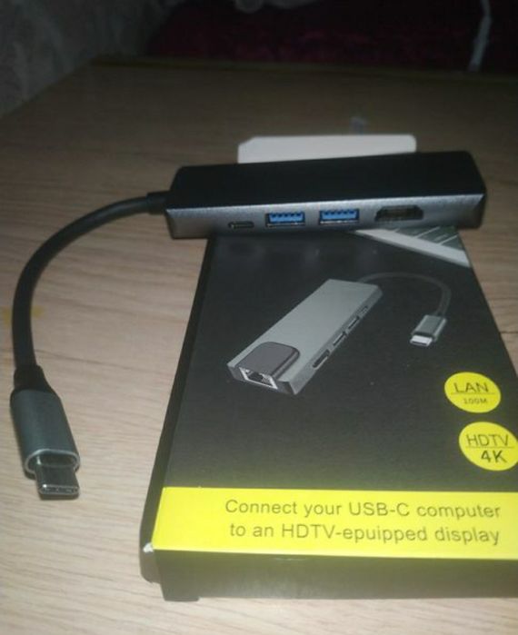 Usb 3, Type-c Lan переходник