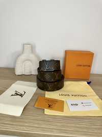 Curea Louis Vuitton piele canvas 100% cutie inclusă
