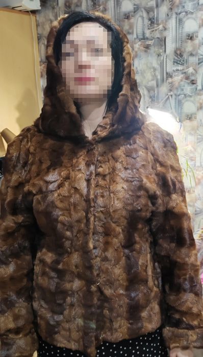 Шуба норковая 44-46разм.автоледи