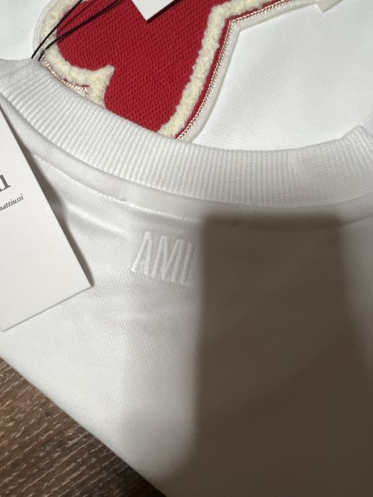 Pulover Ami Paris - Alb