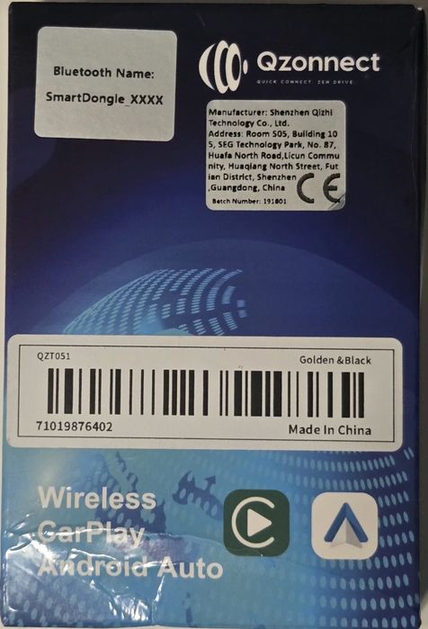 vand Adaptor wireless Android Auto