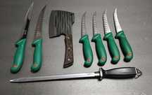 Set Cutite Macelarie 8 Piese Germany GREEN