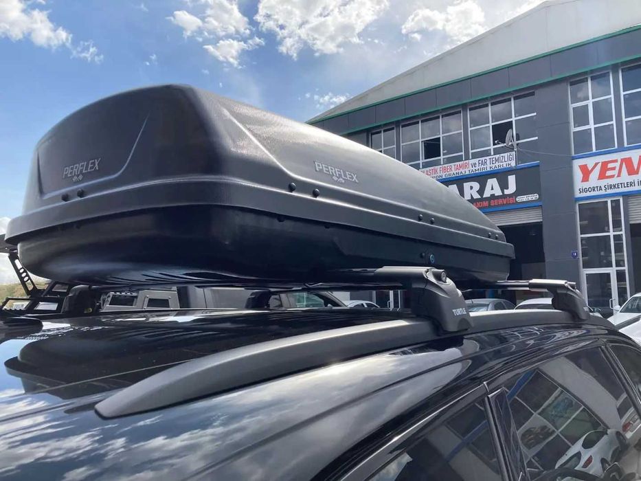 Багажник Автобокс PERFLEX JOURNEY, 420 литра, 3 цвята