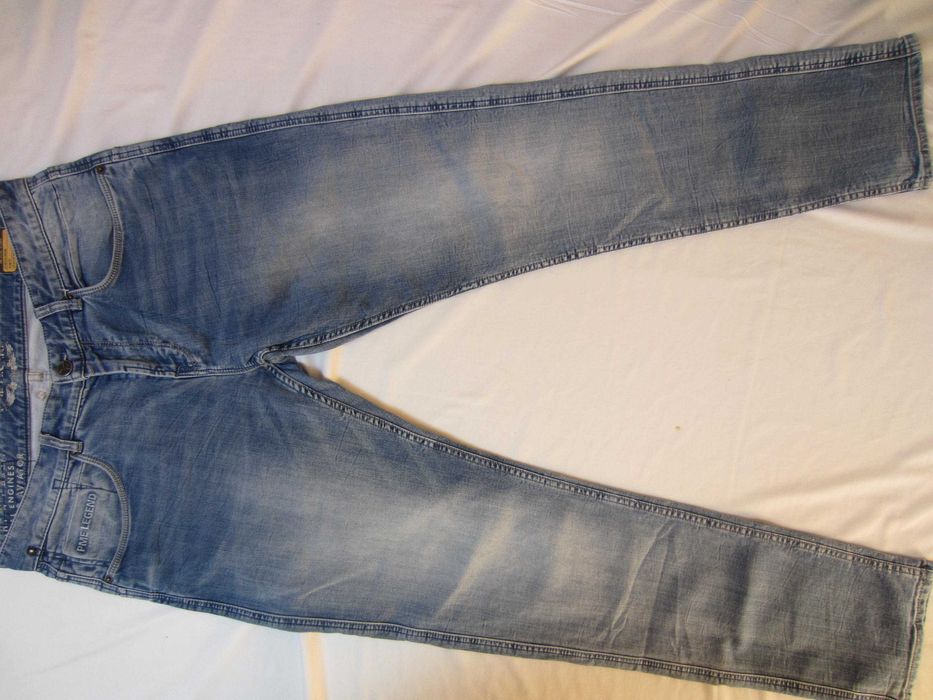 Blugi PME Legend W34 L34,Talie=90cm,Lung=109cm, drepti, stare f. buna