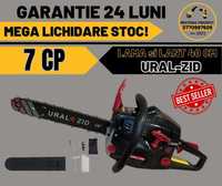 Drujba Benzina Motofierastrau UralZid 7 CP 52cc LAMA 40 CM