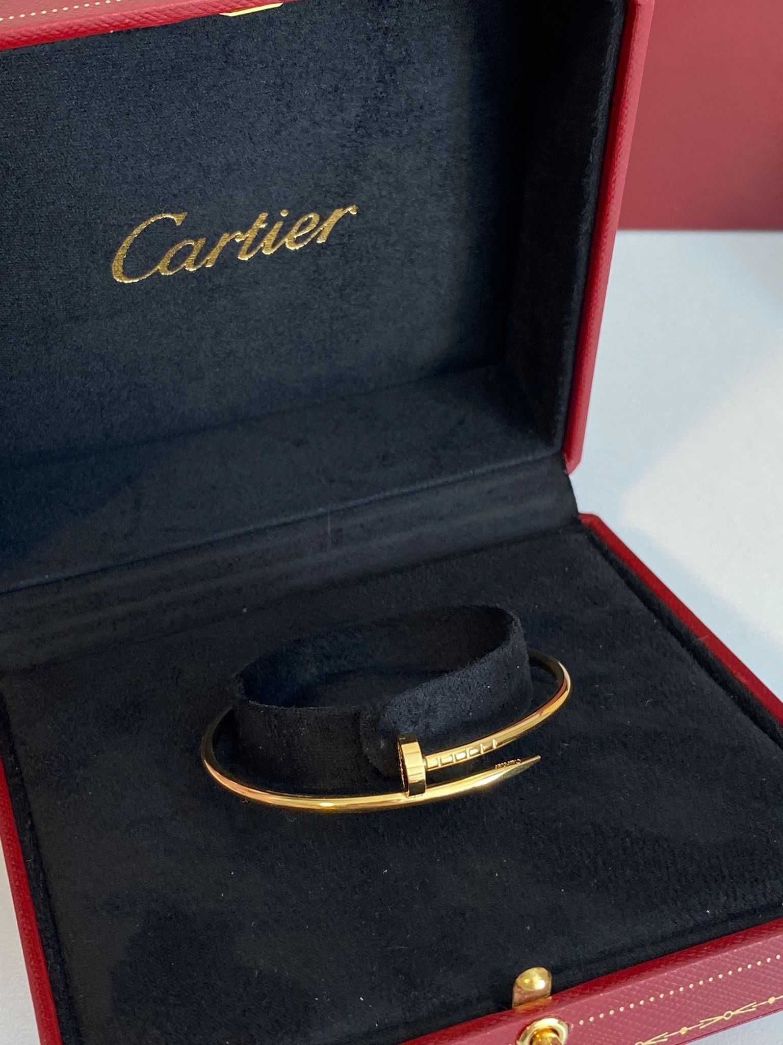 Brățară Cartier Cui Small 15 Gold 750 cu cutie