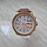 Diesel Chronograph White/Leather Ø42 mm Zeus Amanet Rahova 6197
