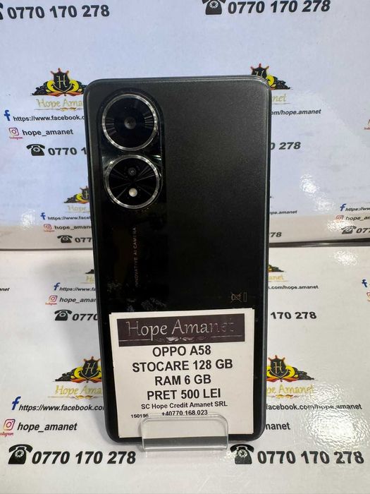 Hope amanet P13 OPPO A58  #150195