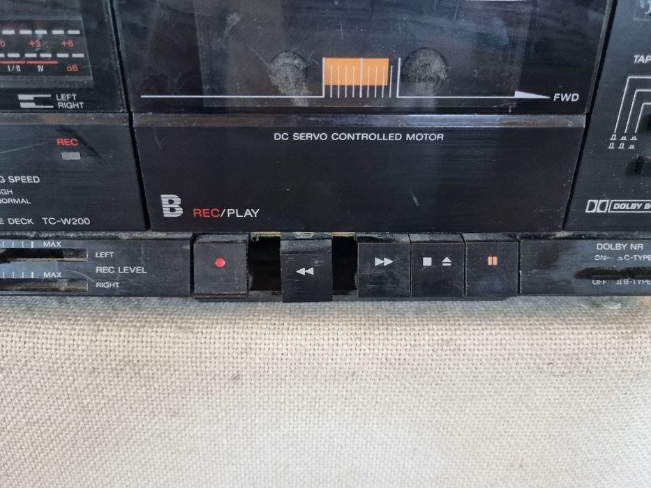 Deck Sony TC-W 200. Pentru Reconditionat.