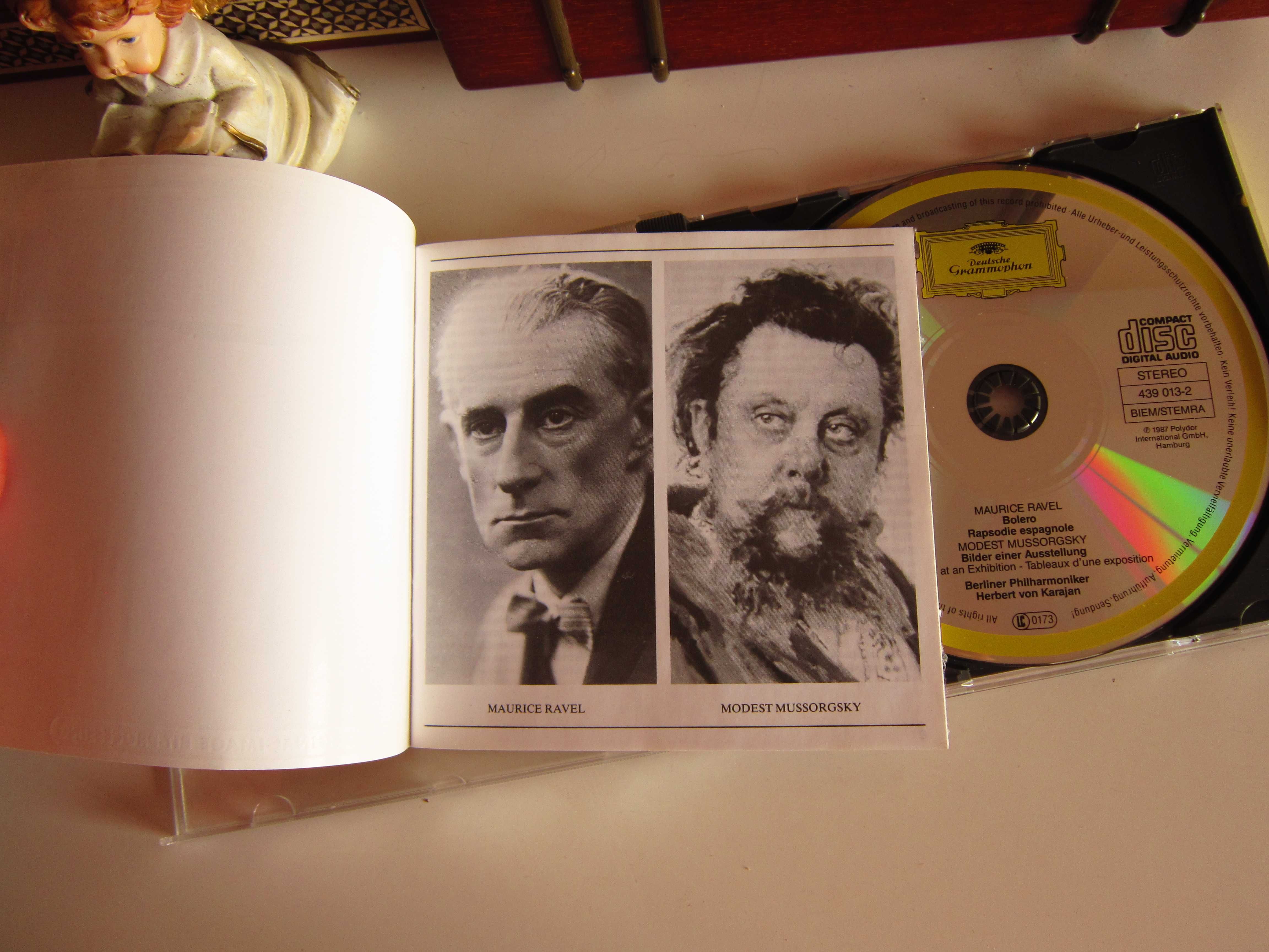 cd Karajan-Mussorgsky,Ravel-Pictures At An Exhibition,Bolero,Rapsodie