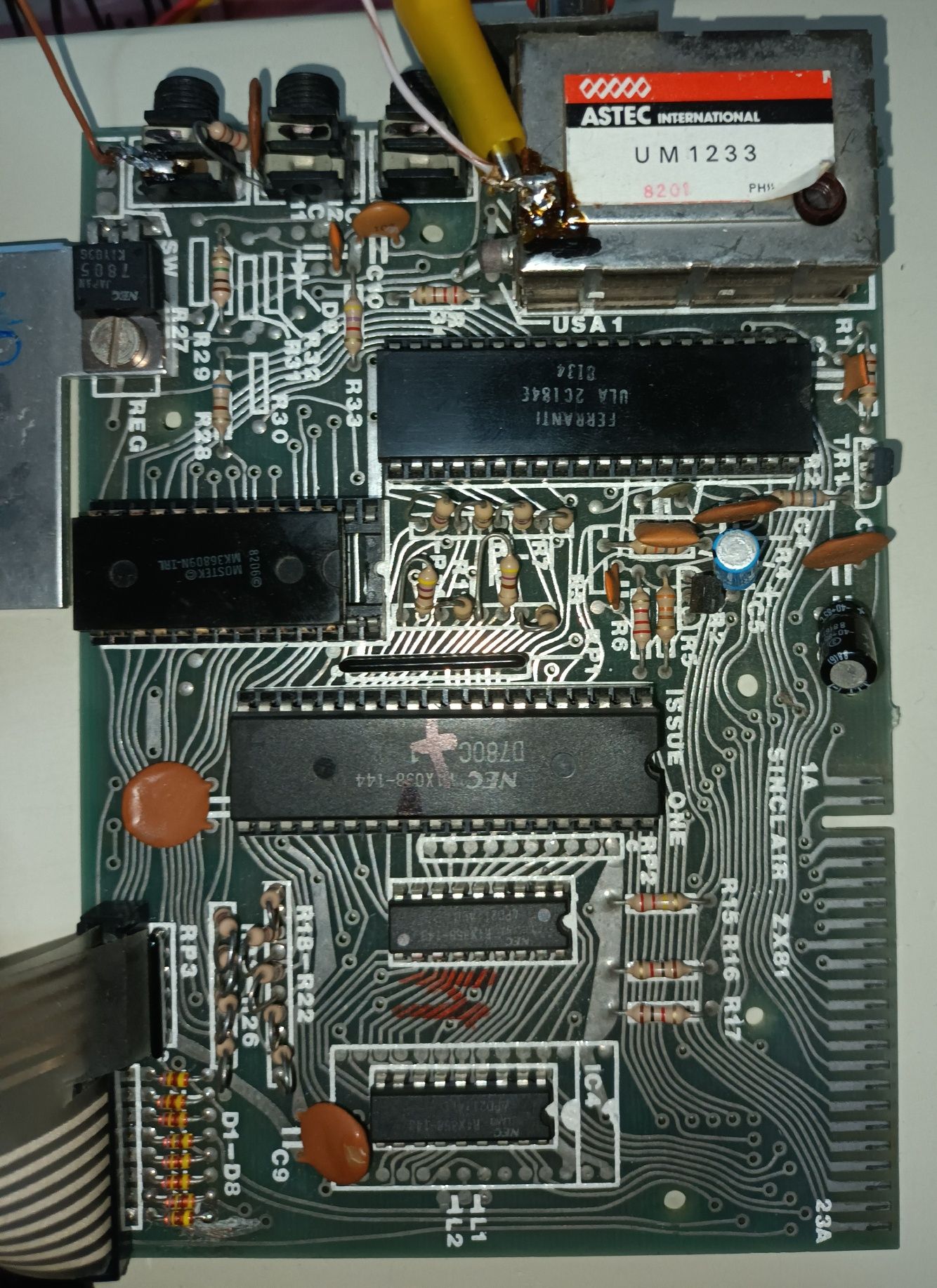 Sinclair Zx 81,placa de bază!