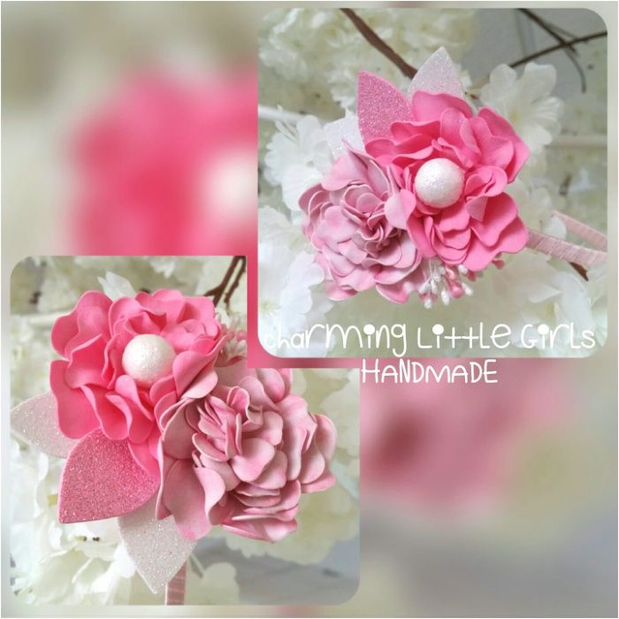 Диадеми и ленти изцяло ръчна изработка