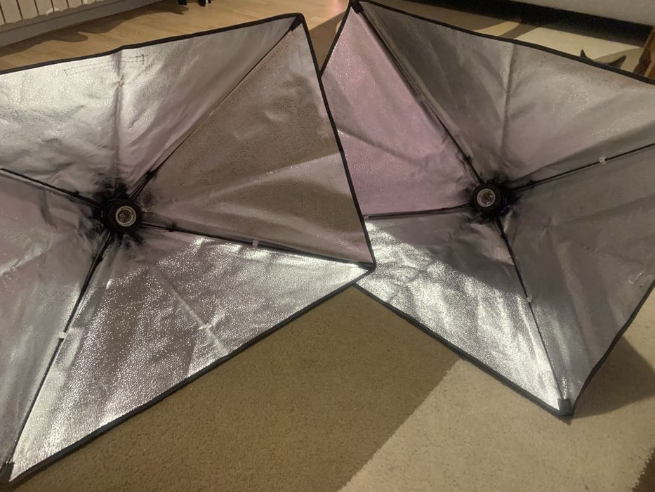 Kit lumina continua softbox pentru studio