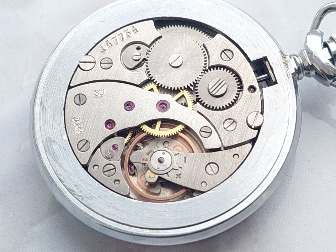 Ceas de buzunar Slava USSR functional, colectie
