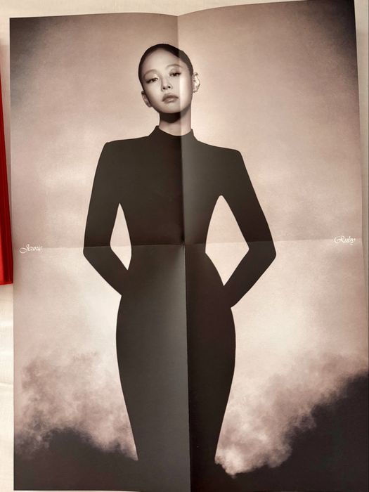 JENNIE - Ruby album (red) k-pop blackpink