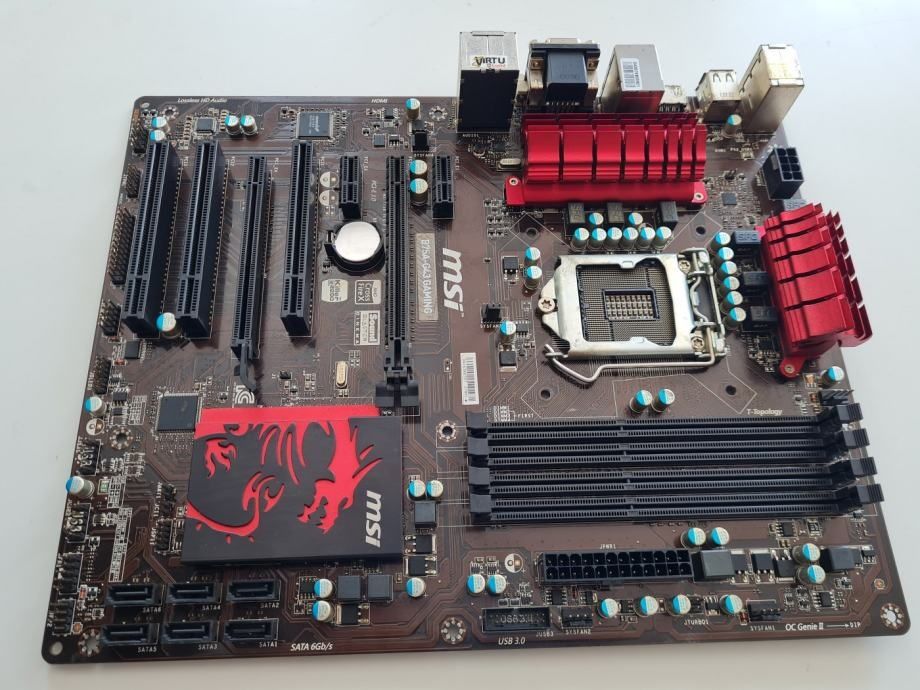 Дънна платка MSI B75A-G43 Gaming